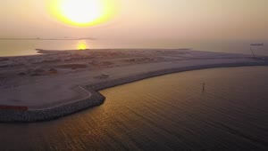 Video Stock Calm Water Off The Coast Of Dubai Live Wallpaper For PC