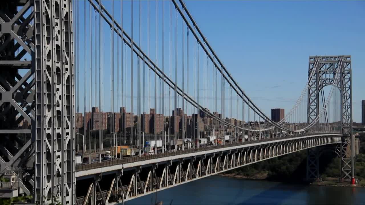 Download Video Stock Busy Traffic Across A Bridge Live Wallpaper For PC