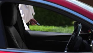Video Stock Businesswoman Getting Into Her Car Live Wallpaper For PC