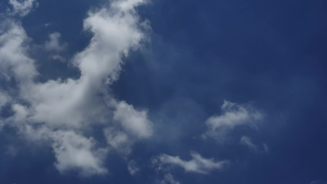 Download Video Stock Clouds Moving Gently With The Wind In The Blue Sky Live Wallpaper For PC