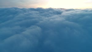 Stock Video Dense Clouds Texture High Aerial View Live Wallpaper For PC