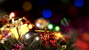 Stock Video Decorations Of Small Christmas Boxes Live Wallpaper For PC