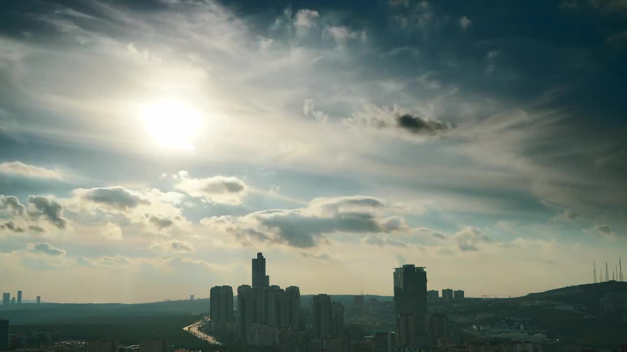 Download Stock Video Day To Night Timelapse In The City Live Wallpaper For PC