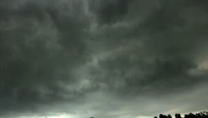 Stock Video Dark Storm Clouds And Rain Live Wallpaper For PC