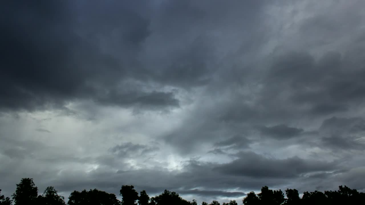 Download Stock Video Dark Clouds Passing Over A Forest Live Wallpaper For PC