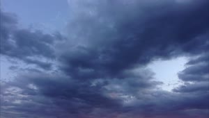 Stock Video Dark Clouds Across The Sky Live Wallpaper For PC