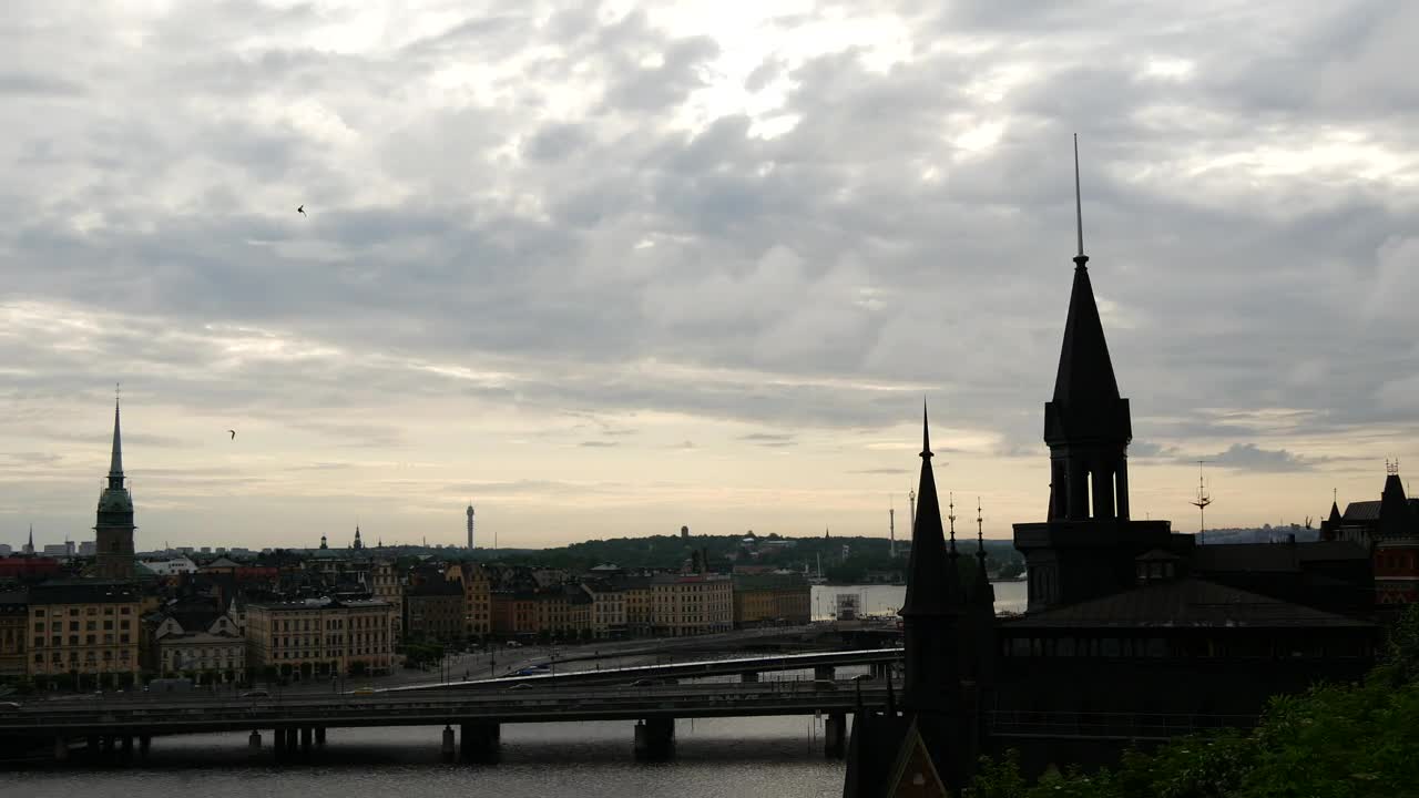 Download Stock Video Dark Cityscape Live Wallpaper For PC