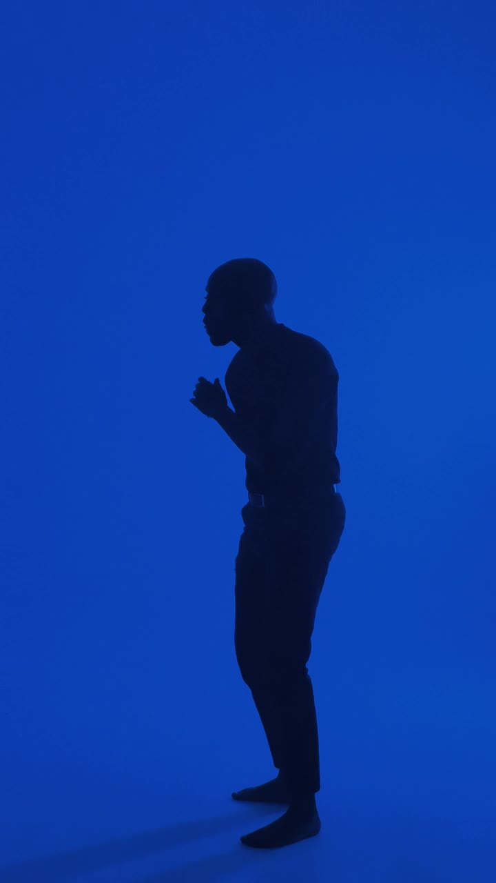 Download Stock Video Dancing In Front Of A Colorful Screen Live Wallpaper For PC