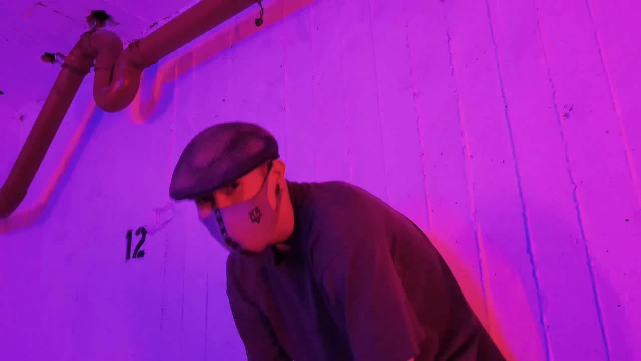 Download Stock Video Dancing Break Dance In An Empty Parking Lot With A Live Wallpaper For PC