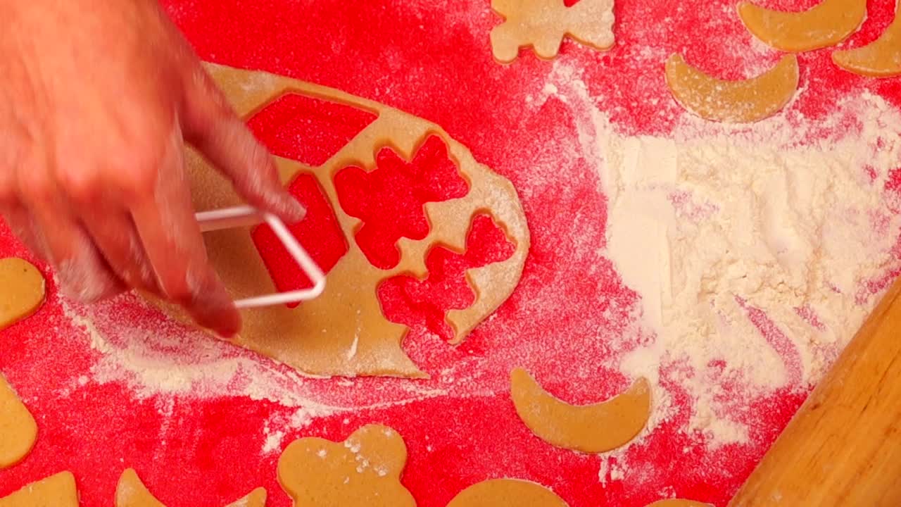 Download Stock Video Cutting Cookie Dough Live Wallpaper For PC