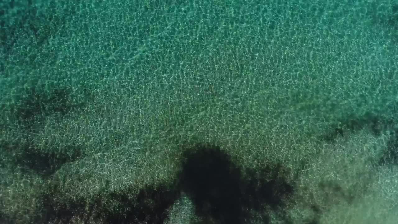 Download Stock Video Crystal Clear Sea Water Seen From Above Live Wallpaper For PC