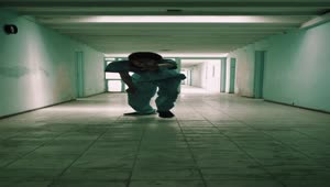 Stock Video Creepy Zombie Male Nurse Approaching Down A Hallway Live Wallpaper For PC