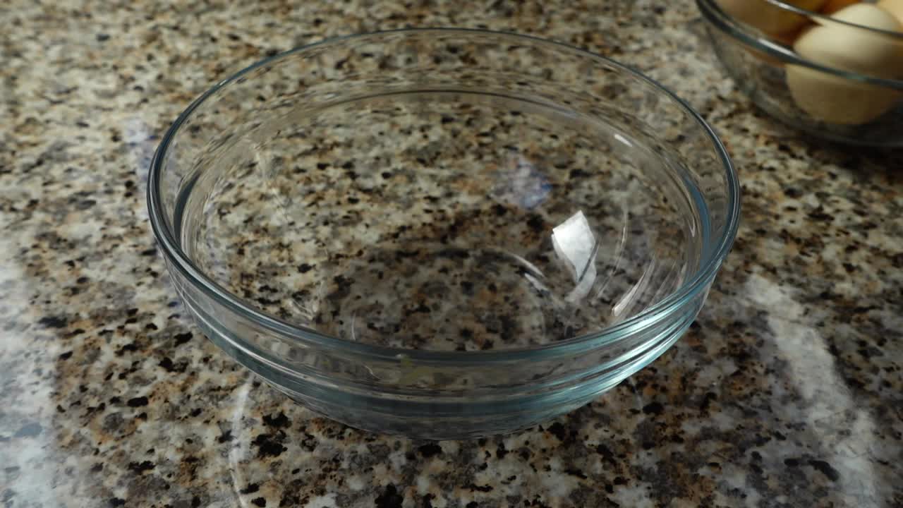 Download Stock Video Cracking A Raw Egg Into A Glass Bowl Live Wallpaper For PC
