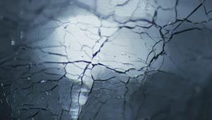 Stock Video Cracked Ice Texture With Light On The Background Live Wallpaper For PC