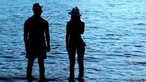Stock Video Couple Holding Hands At The Lake Live Wallpaper For PC