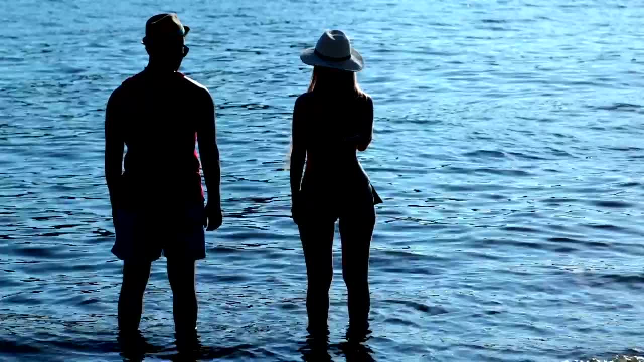 Download Stock Video Couple Holding Hands At The Lake Live Wallpaper For PC