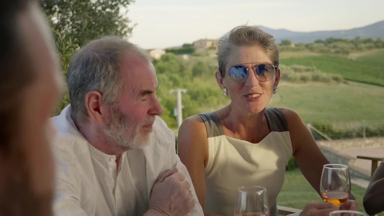 Download Stock Video Couple Enjoying A Glass Of Wine Live Wallpaper For PC