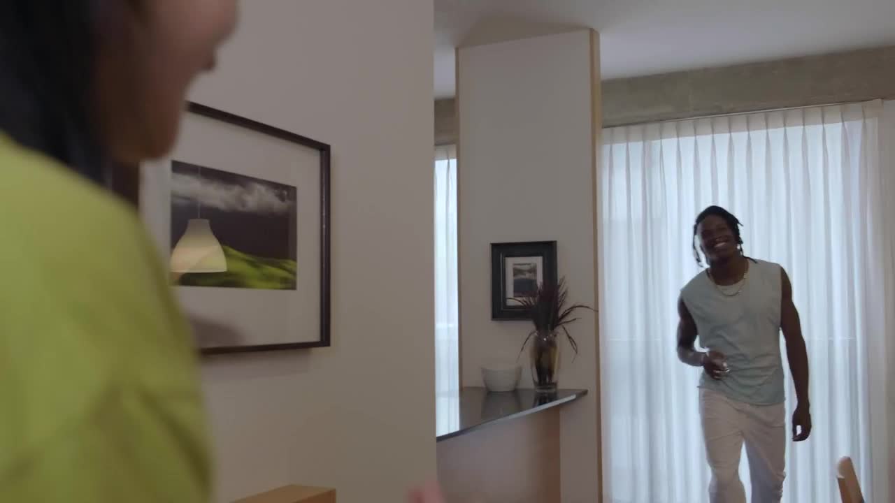 Download Stock Video Couple Dancing Joyfully At Home Live Wallpaper For PC