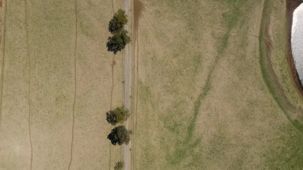 Download Stock Video Country Road Next To A Lake Top Shot Live Wallpaper For PC