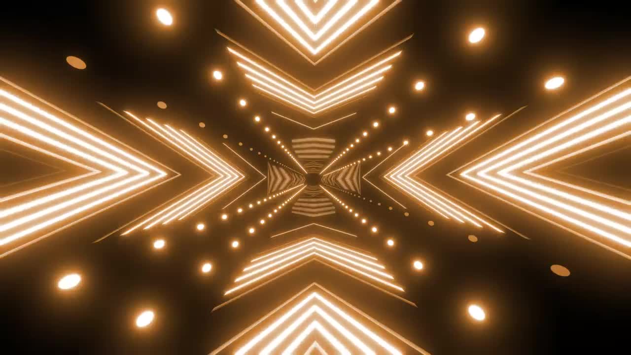Download Stock Video Corridor With Neon Lights Flashing Live Wallpaper For PC