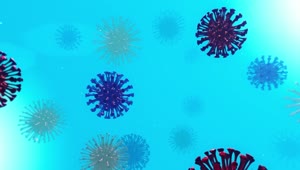 Stock Video Coronavirus Floating In Water Live Wallpaper For PC
