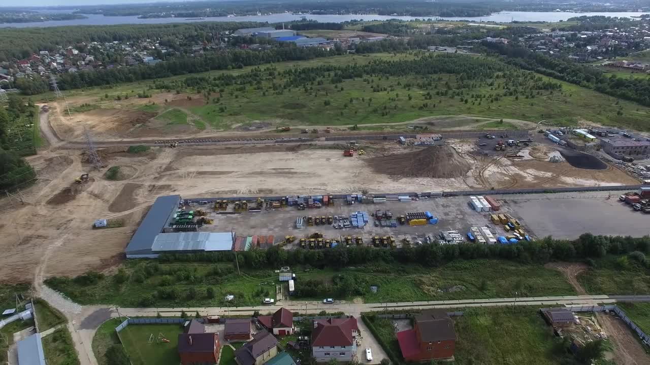 Download Stock Video Construction Site Close To A River Live Wallpaper For PC