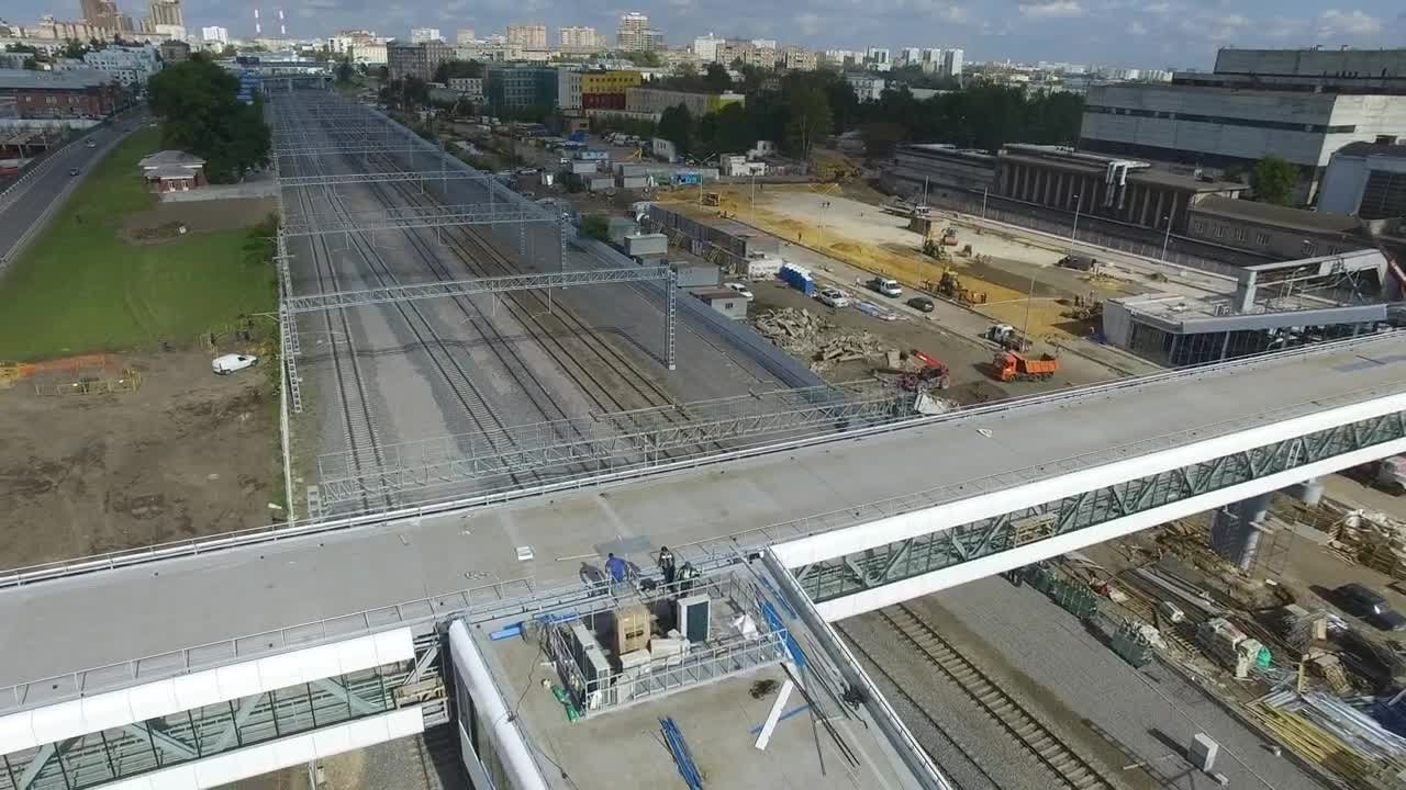 Download Stock Video Construction Of A New Station Live Wallpaper For PC