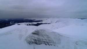 Stock Video Completely Frozen Mountainous Landscape Live Wallpaper For PC