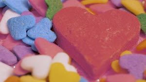 Stock Video Colorful Valentines Day Candies Live Wallpaper For PC
