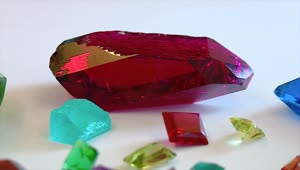 Stock Video Colored Gemstones Live Wallpaper For PC