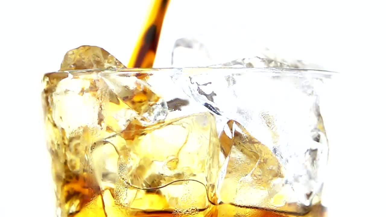 Download Stock Video Coke Falling Into A Glass Full Of Ice Live Wallpaper For PC