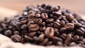Stock Video Coffee Beans Rotate Live Wallpaper For PC