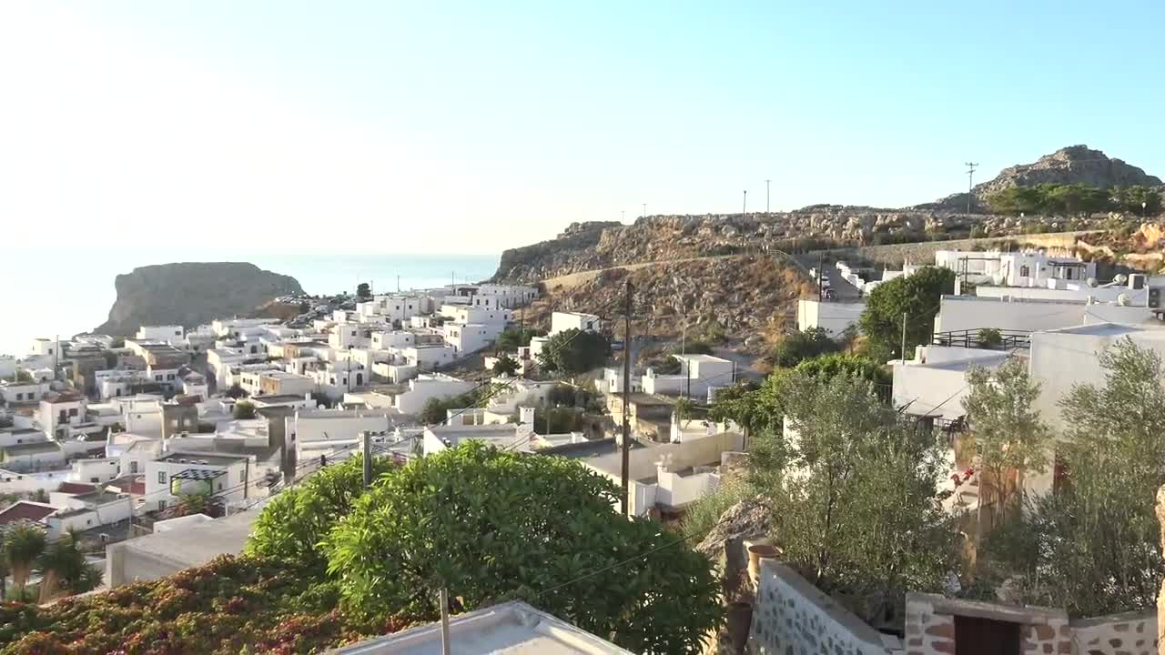 Download Stock Video Coastal Village On A Hot Day Live Wallpaper For PC