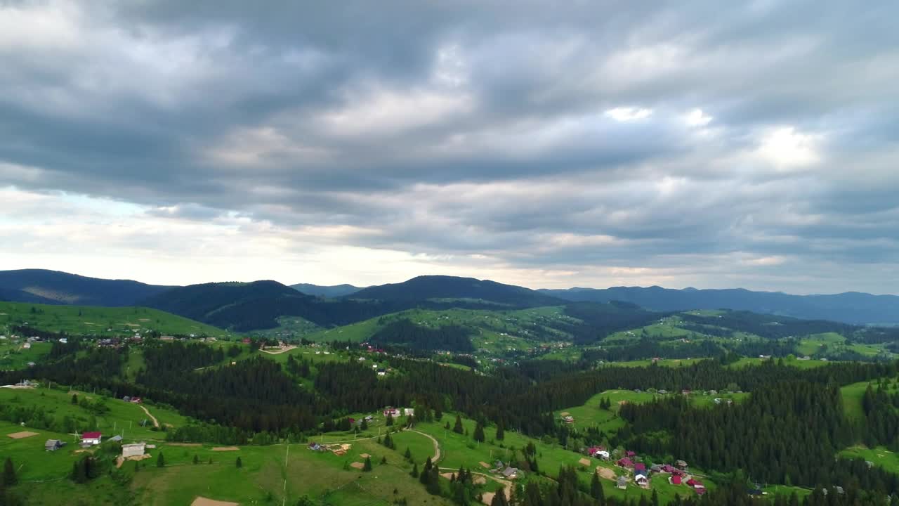 Download Stock Video Cloudy Day In The Meadow Hills Live Wallpaper For PC