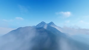 Stock Video Clouds Touching Some Mountains Live Wallpaper For PC