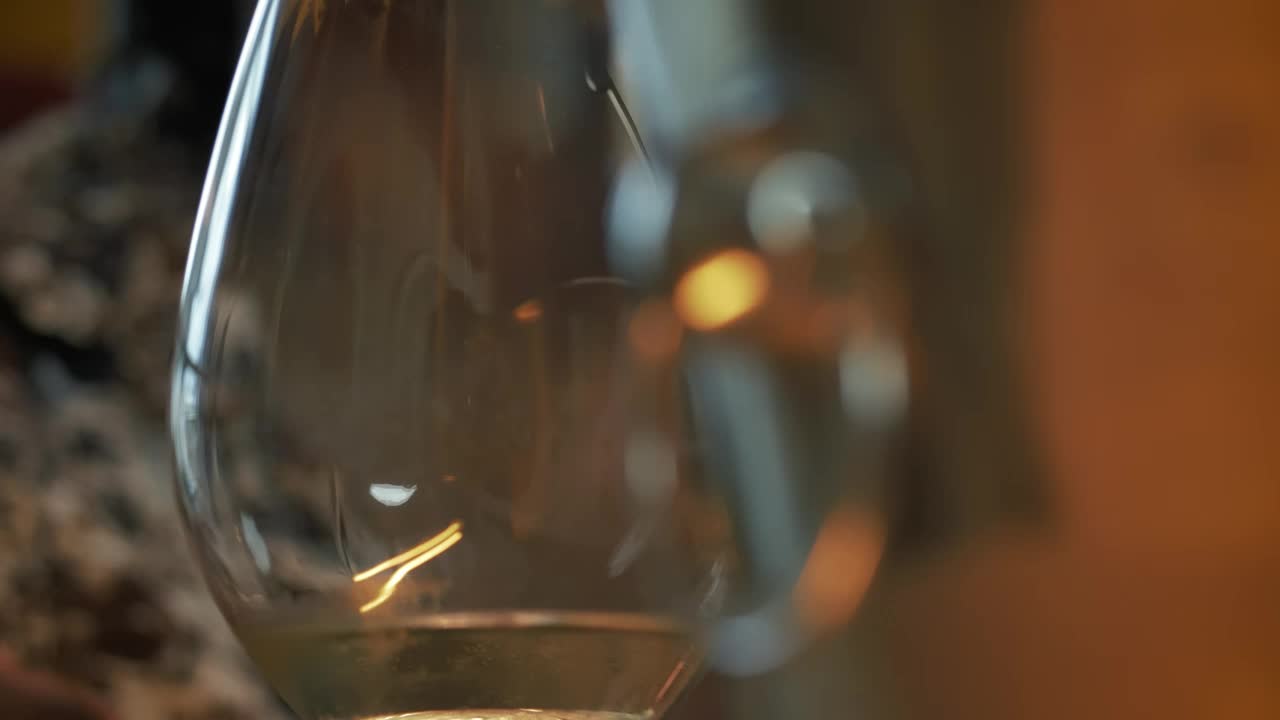 Download Stock Video Face Of A Man Drinking Champagne From A Glass Live Wallpaper For PC