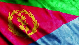 Stock Video Eritrea Flag Waving Live Wallpaper For PC