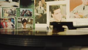Stock Video Elvis Presley Lp On A Turntable Live Wallpaper For PC