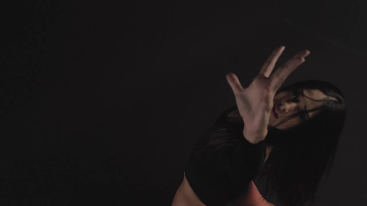 Download Stock Video Elevated Shot Of A Contemporary Dancer Performing Live Wallpaper For PC