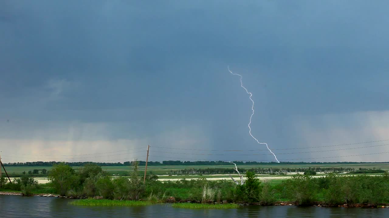 Download Stock Video Electric Storm In The Distance Live Wallpaper For PC