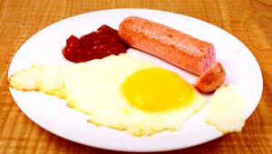 Stock Video Eating A Plate Of Breakfast Food Live Wallpaper For PC