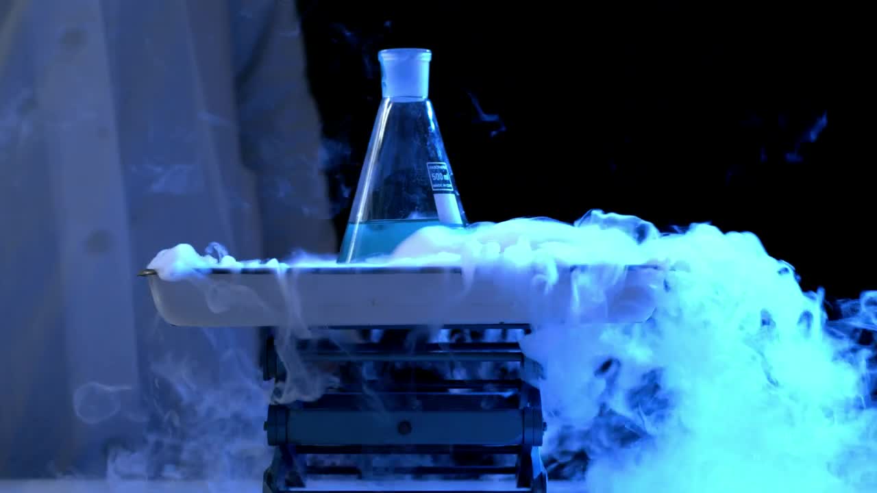Download Stock Video Dry Ice And A Flask Live Wallpaper For PC