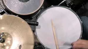 Stock Video Drummer Using Drumsticks Live Wallpaper For PC