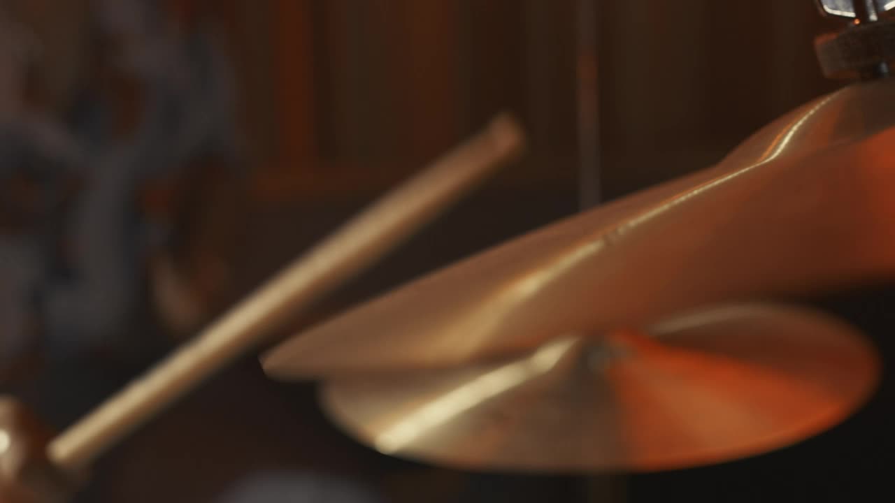 Download Stock Video Drummer Playing The Cymbals Live Wallpaper For PC