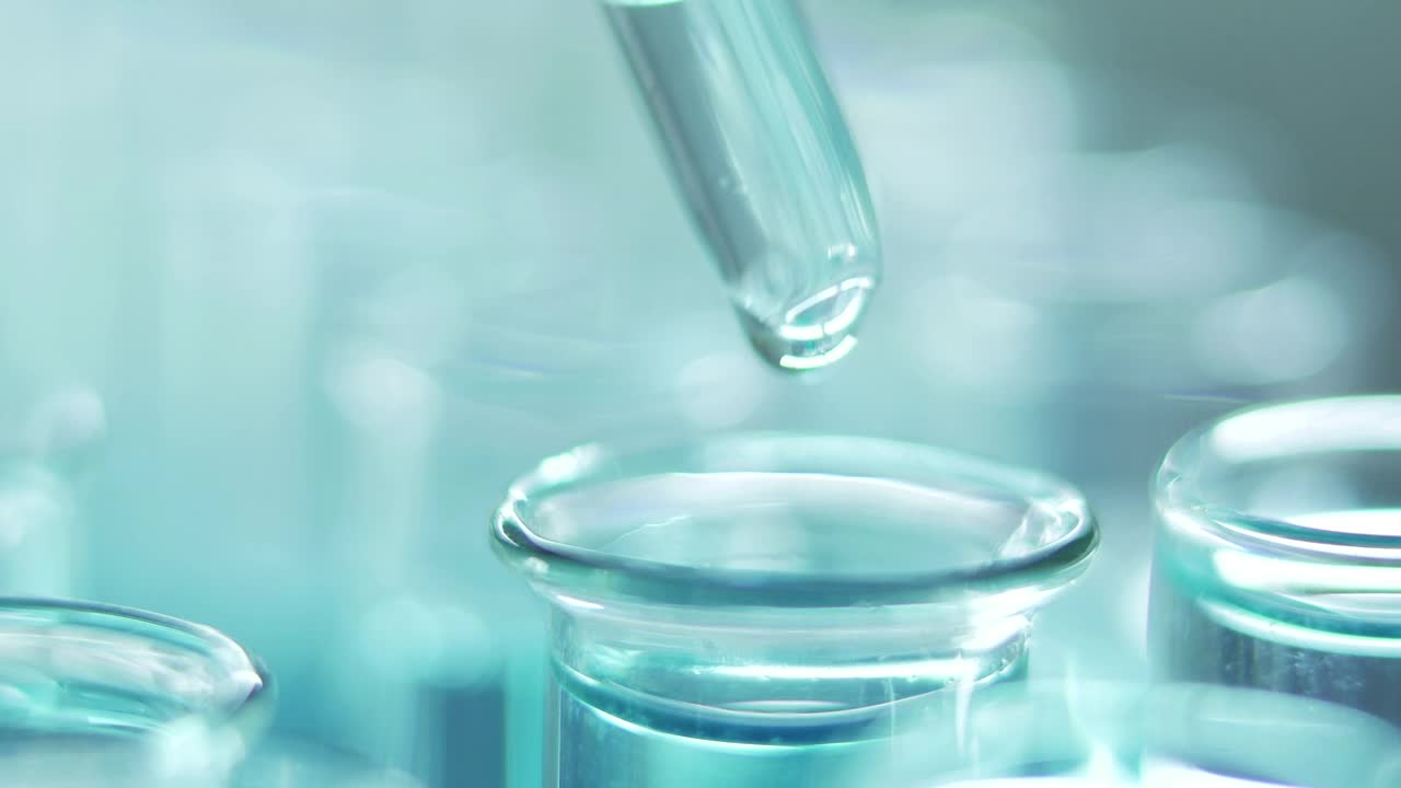Download Stock Video Drops Filling A Lab Tube Live Wallpaper For PC