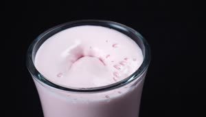 Stock Video Dropping Fruit Into A Milk Shake Live Wallpaper For PC