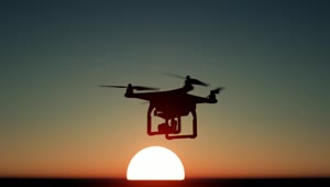 Stock Video Drone Recording A Stunning Sunset Live Wallpaper For PC