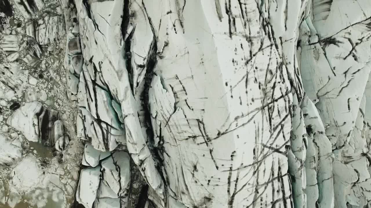 Download Stock Video Drone Flying Over The Svnafellsjkull Glacier Live Wallpaper For PC