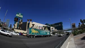 Stock Video Driving Through Las Vegas Live Wallpaper For PC