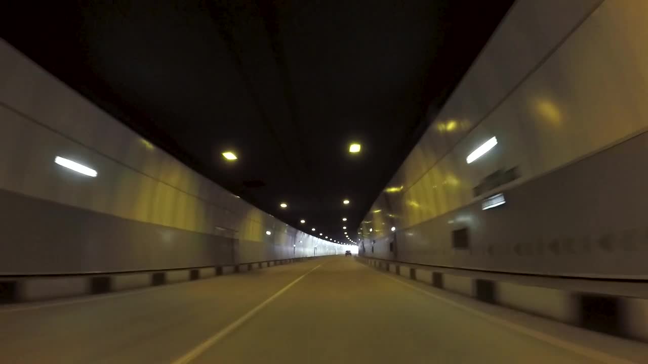 Download Stock Video Driving Through A Long Tunnel Live Wallpaper For PC